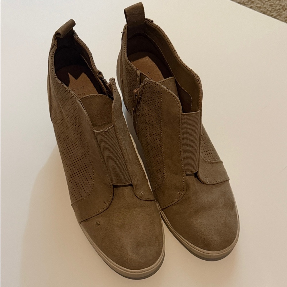 a new day Tan Heeled Boots